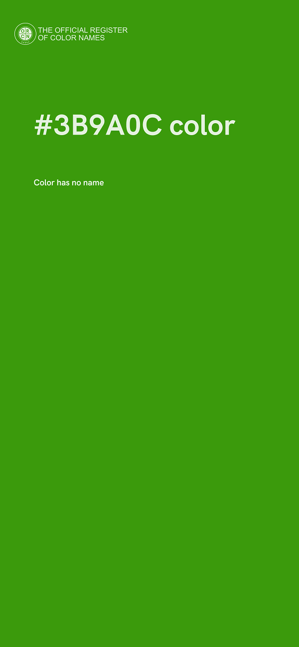 #3B9A0C color image