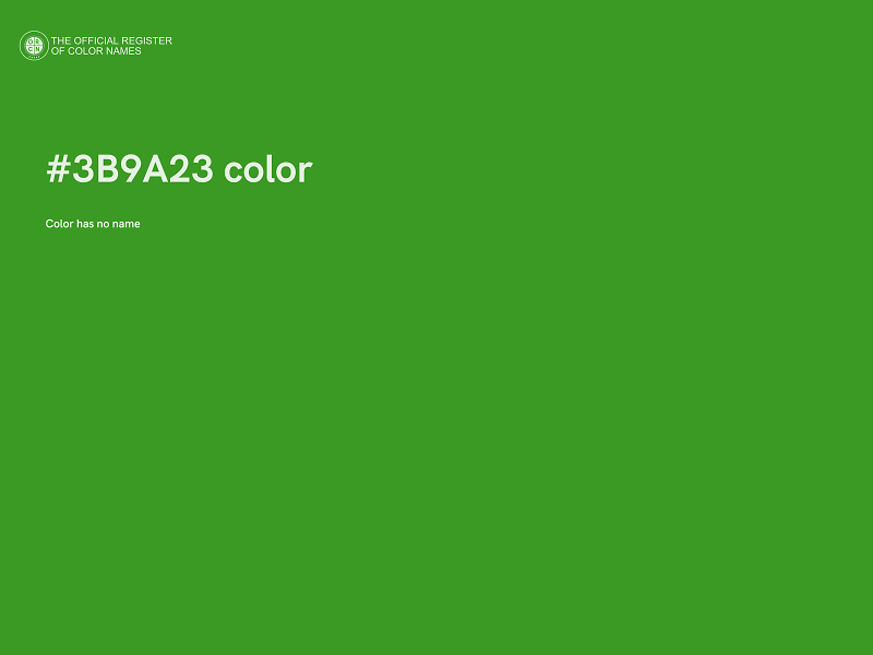 #3B9A23 color image