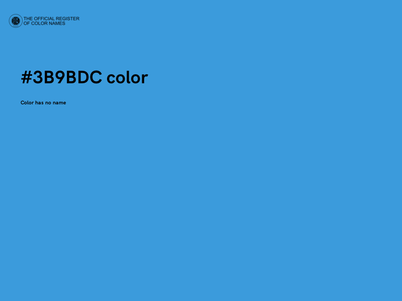 #3B9BDC color image