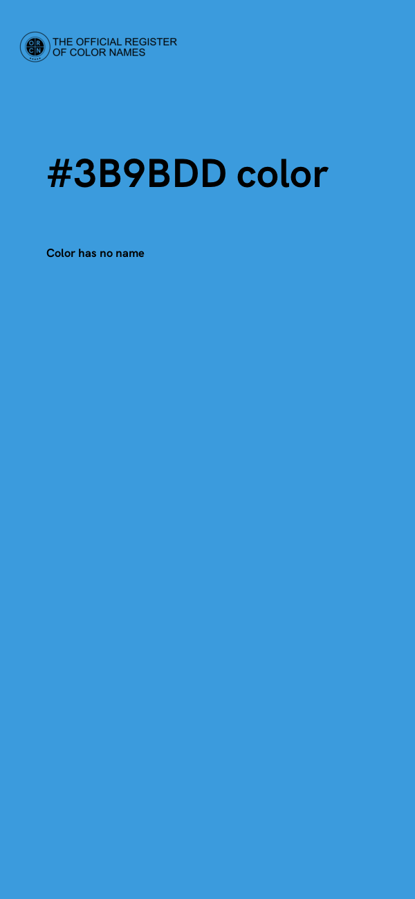 #3B9BDD color image