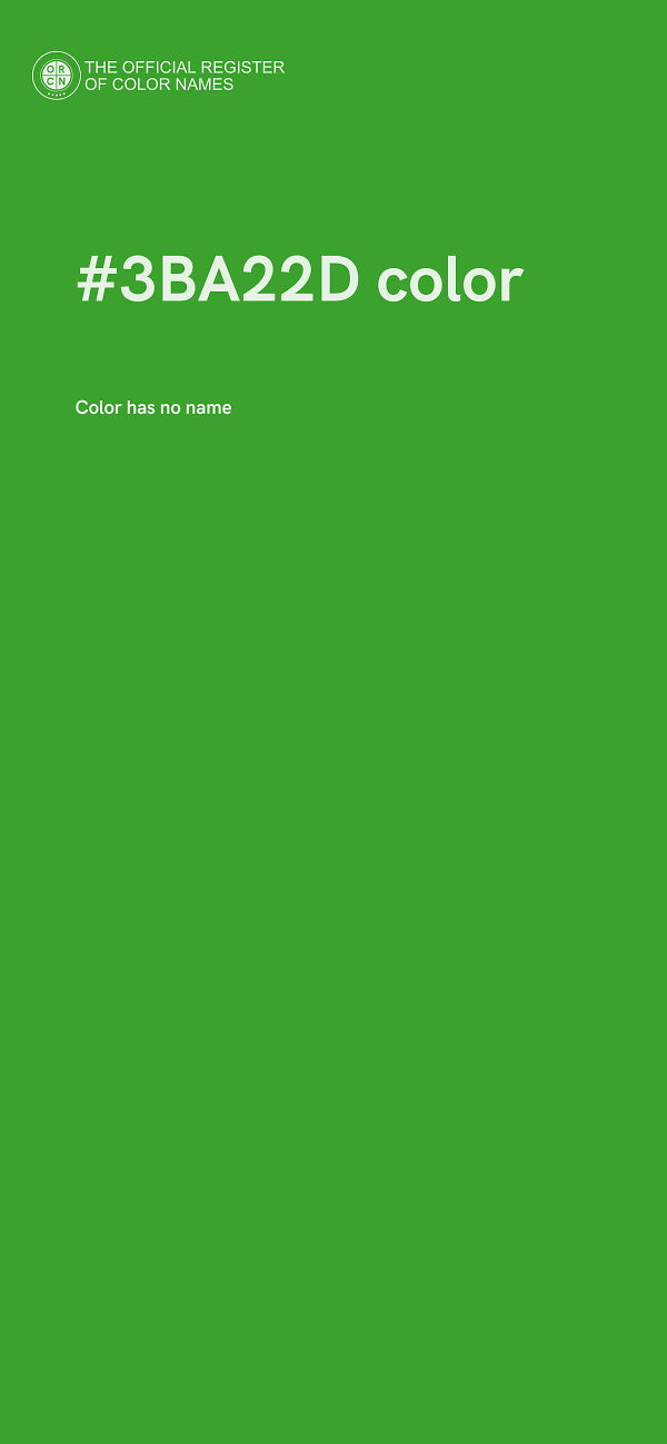 #3BA22D color image