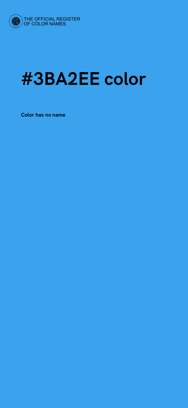 #3BA2EE color image