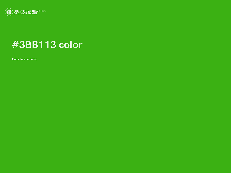 #3BB113 color image