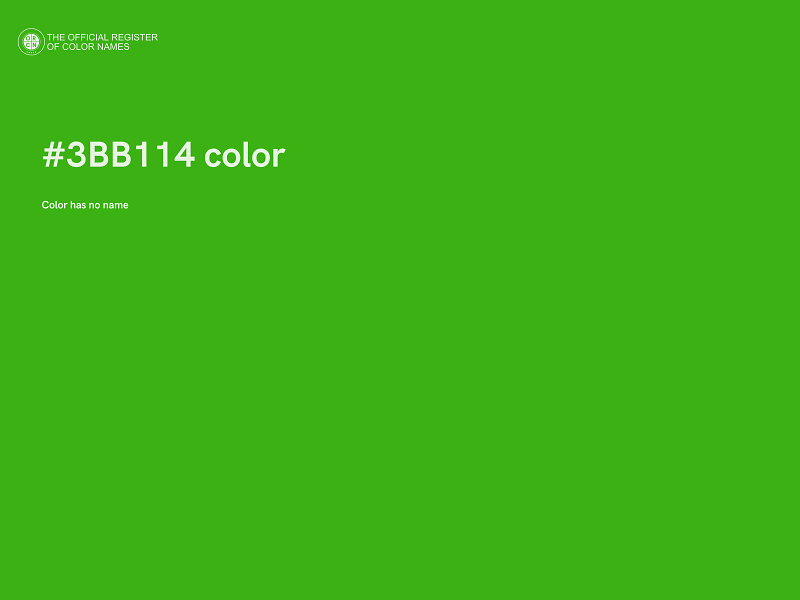 #3BB114 color image