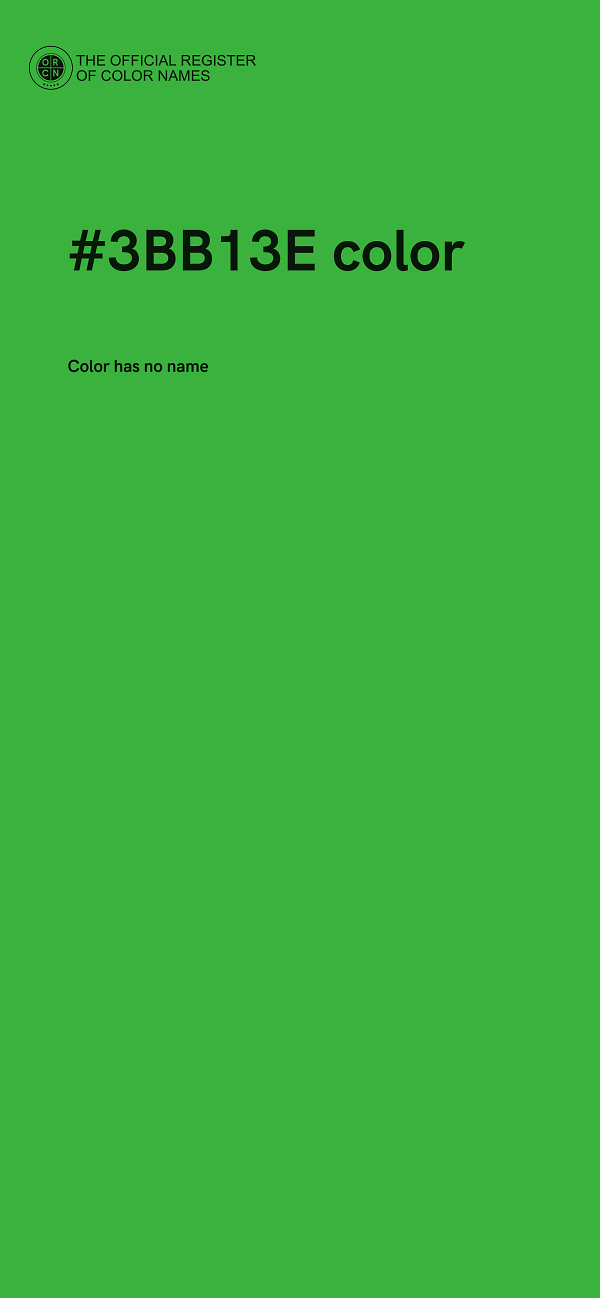 #3BB13E color image