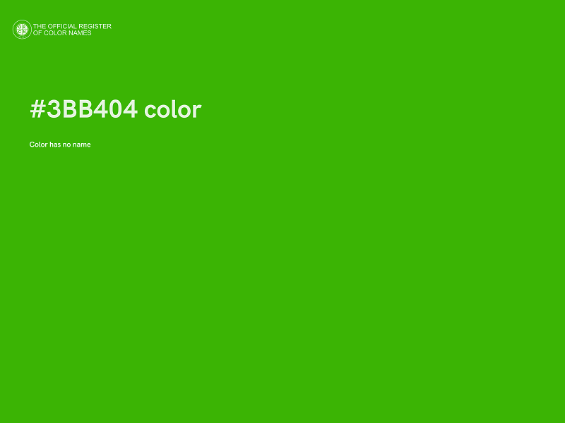 #3BB404 color image