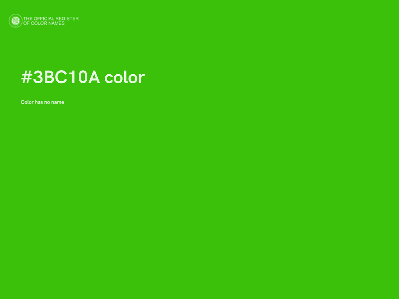 #3BC10A color image