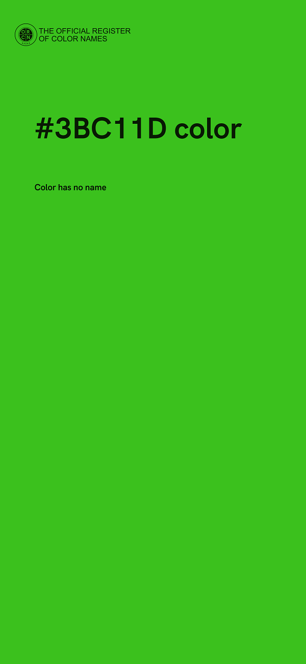 #3BC11D color image
