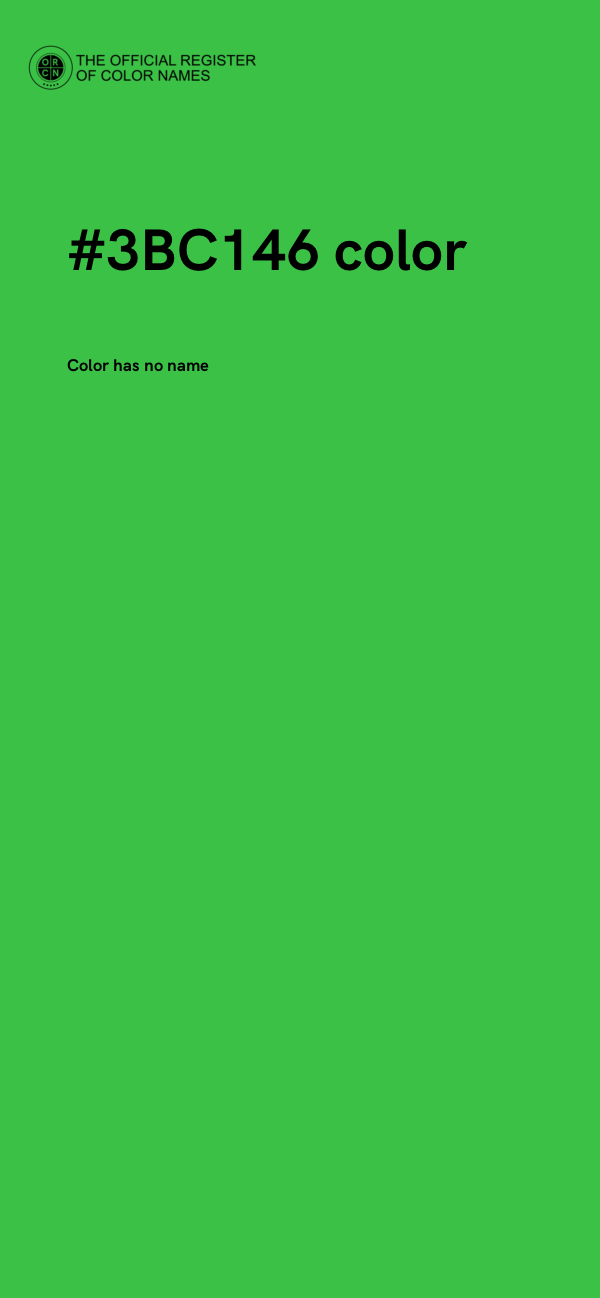 #3BC146 color image