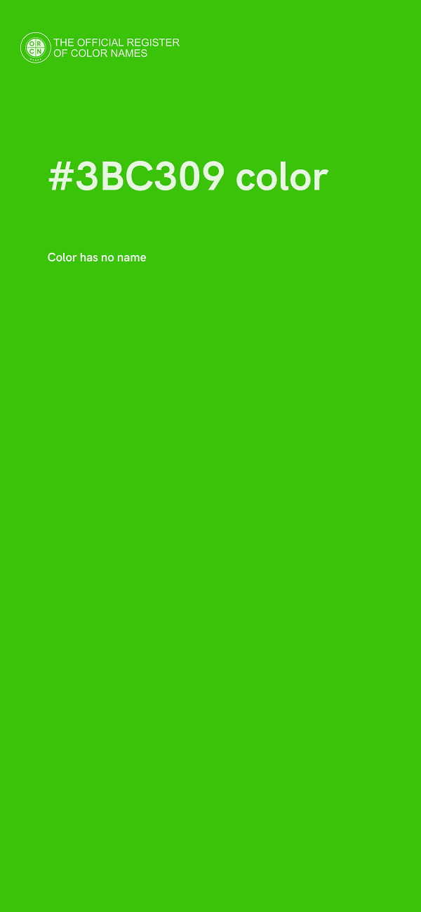 #3BC309 color image