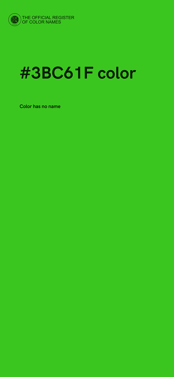 #3BC61F color image