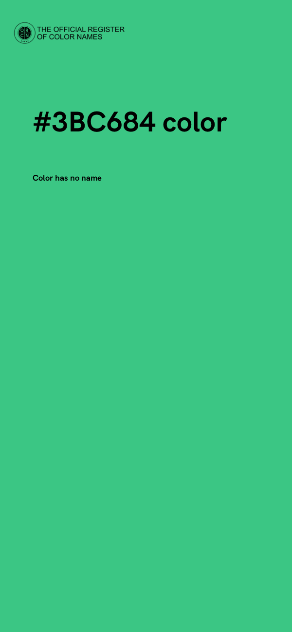#3BC684 color image