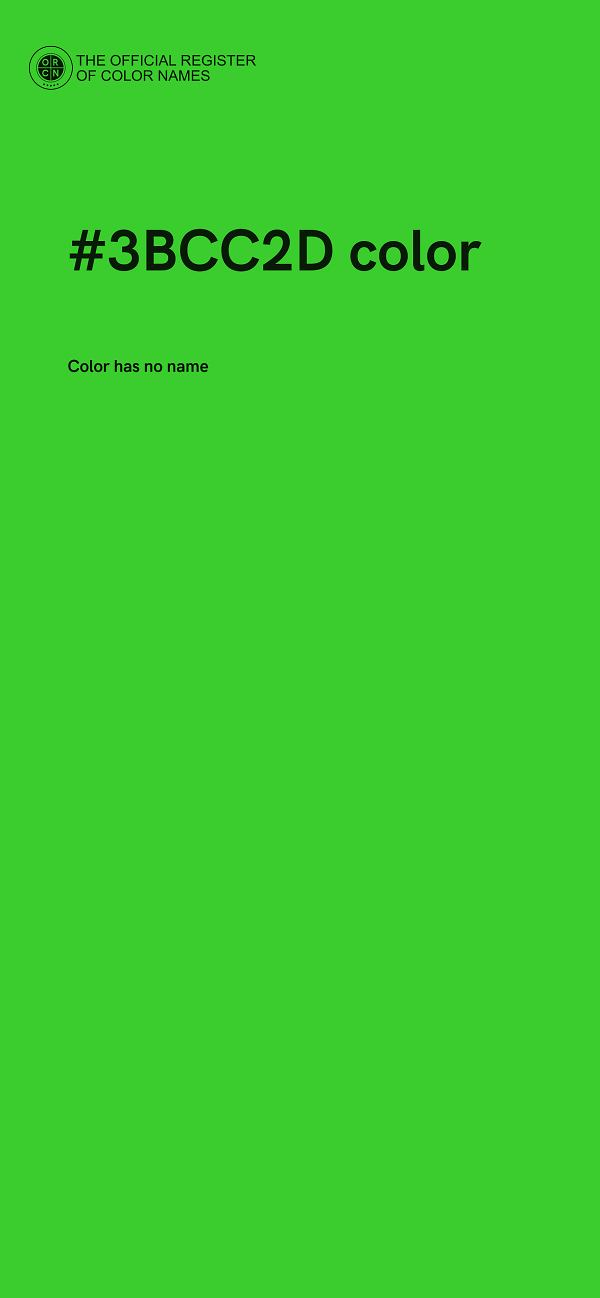 #3BCC2D color image