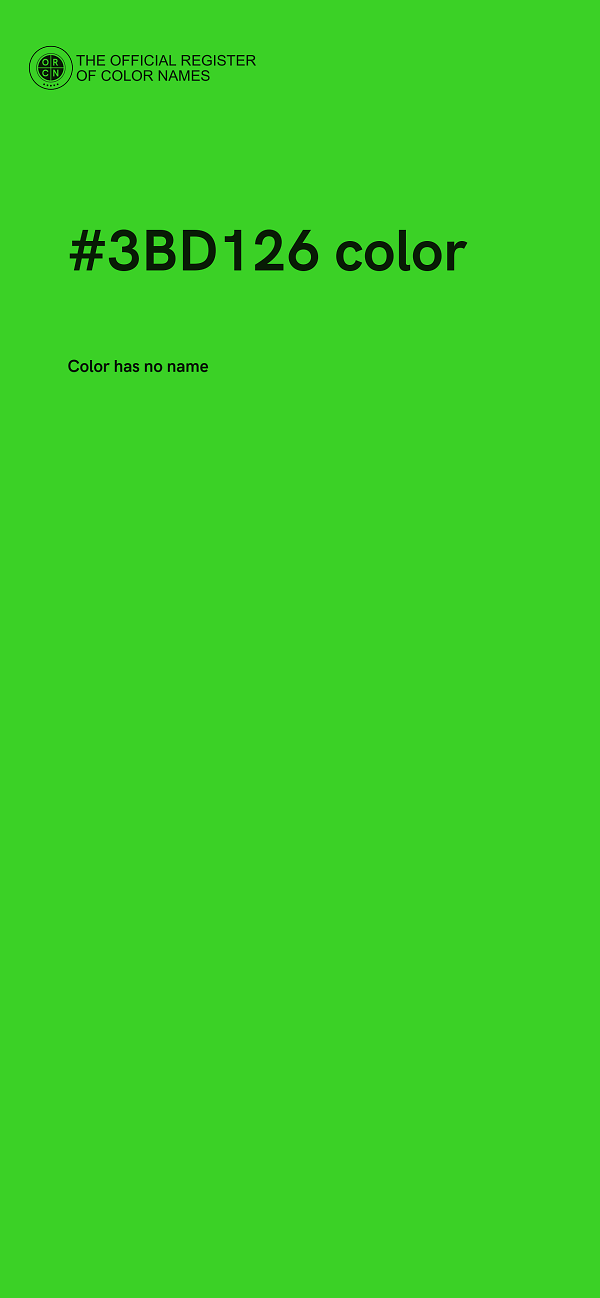 #3BD126 color image