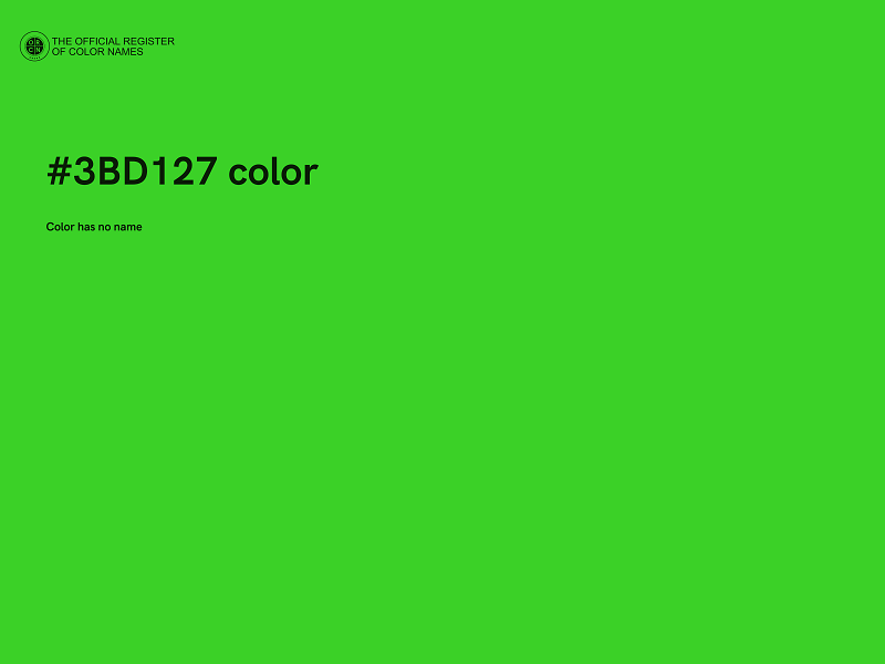 #3BD127 color image