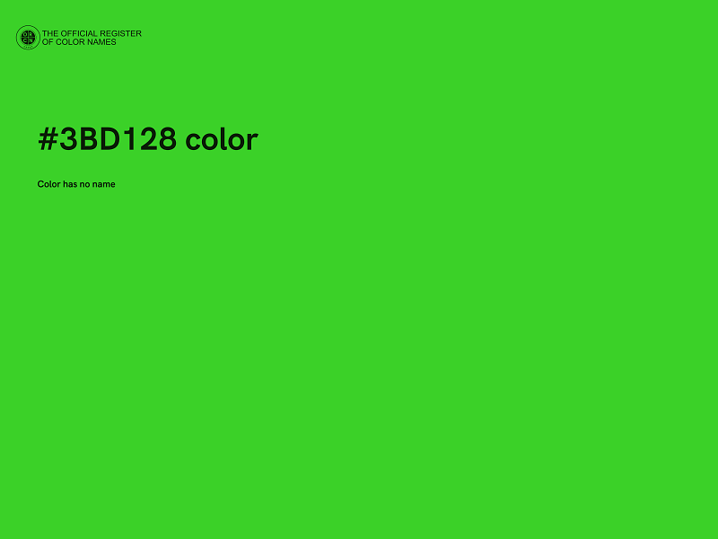 #3BD128 color image