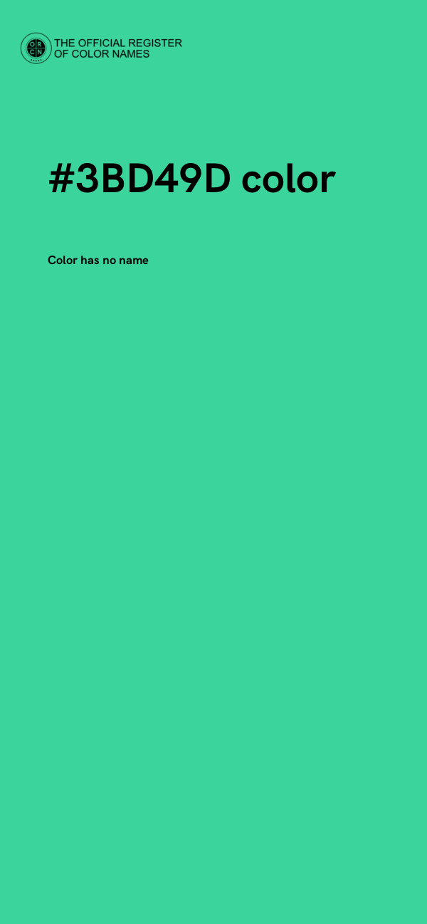 #3BD49D color image