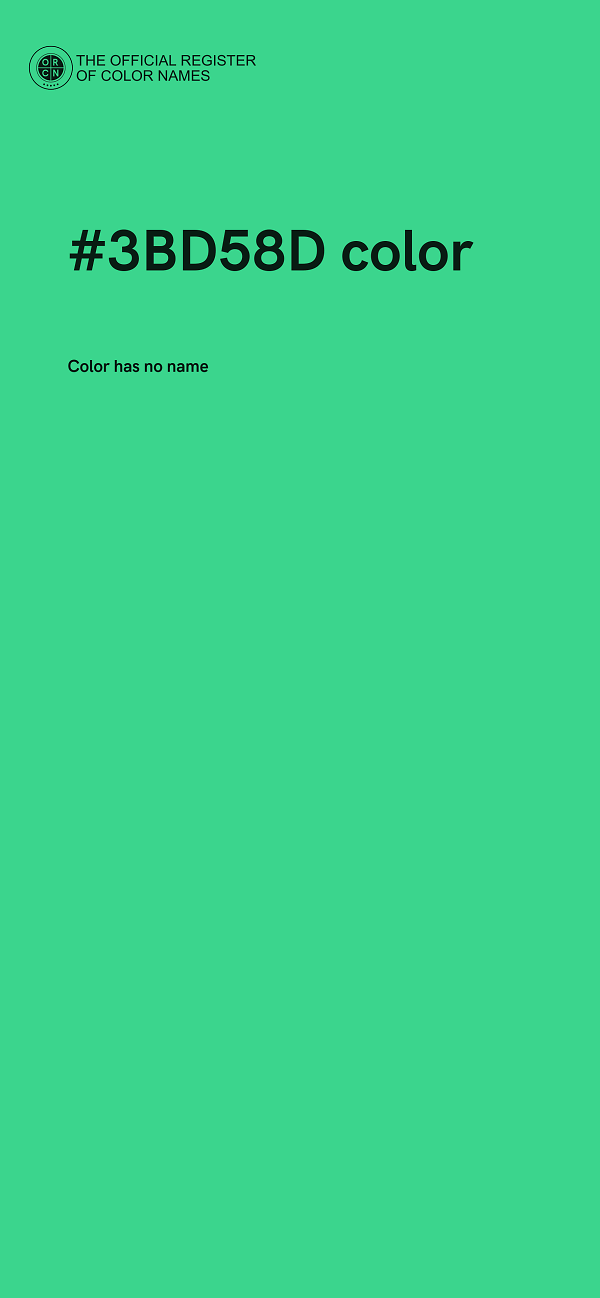 #3BD58D color image