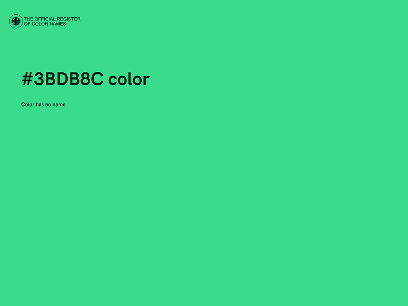 #3BDB8C color image