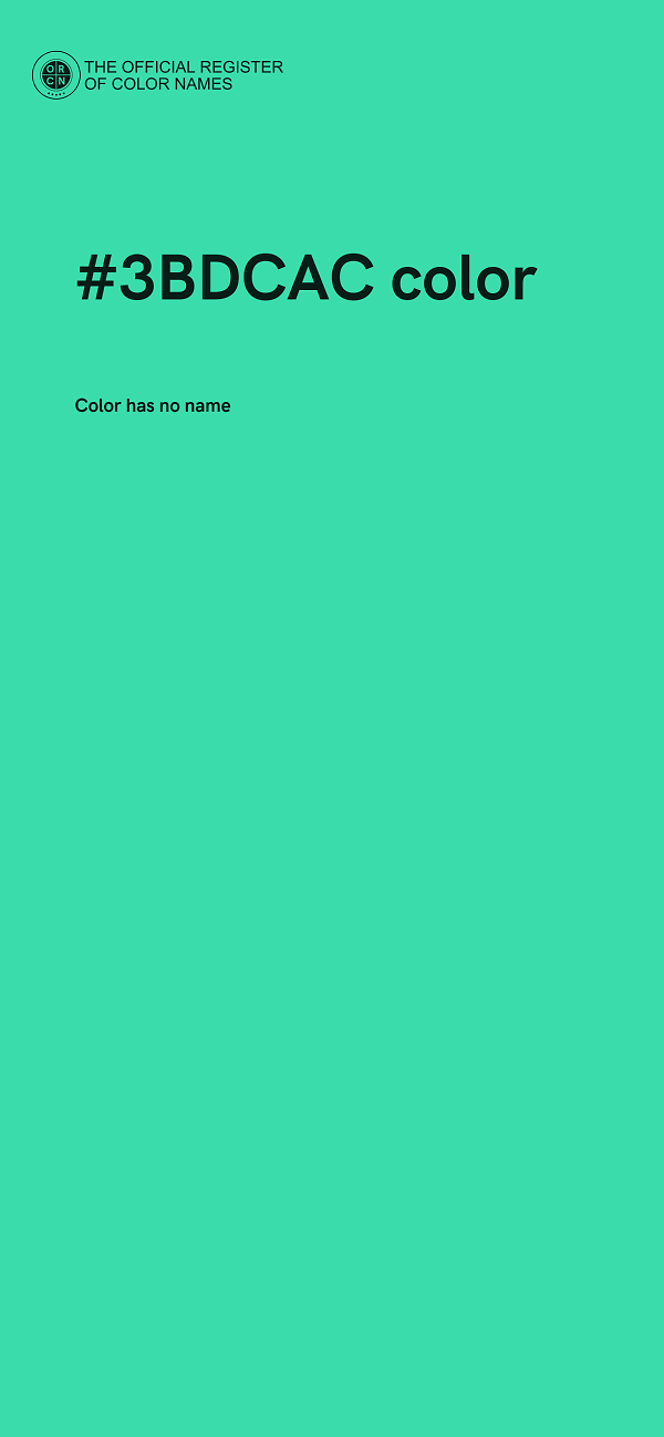 #3BDCAC color image