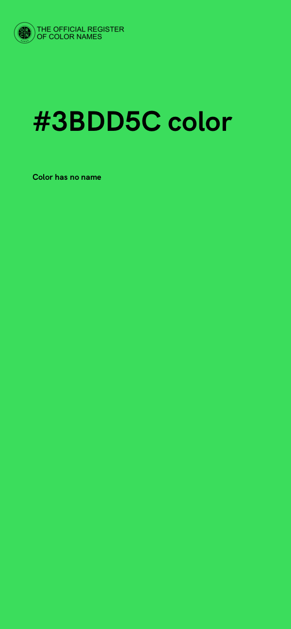 #3BDD5C color image
