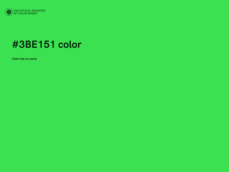 #3BE151 color image