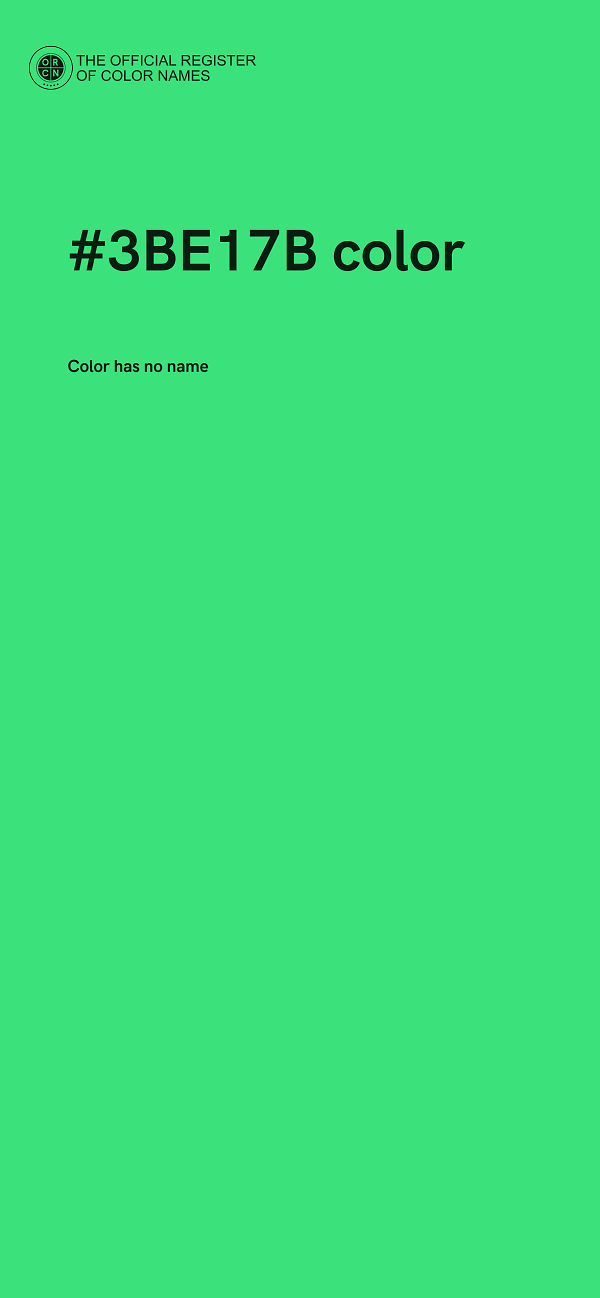 #3BE17B color image