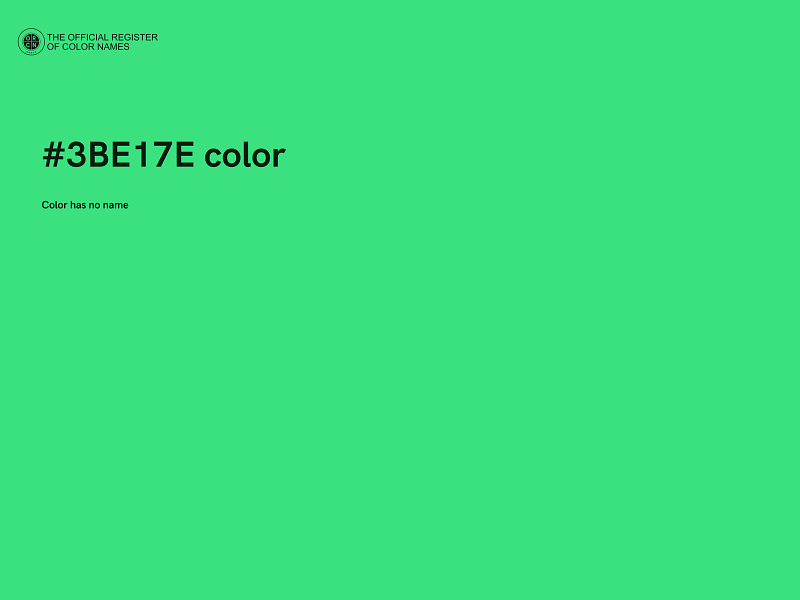 #3BE17E color image