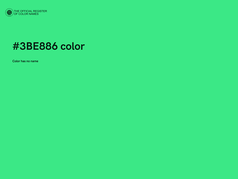 #3BE886 color image