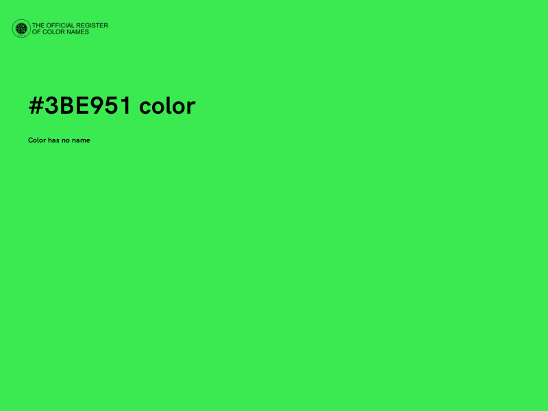 #3BE951 color image