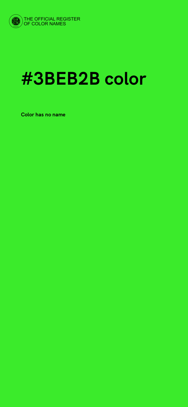 #3BEB2B color image