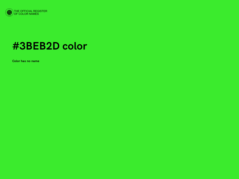 #3BEB2D color image