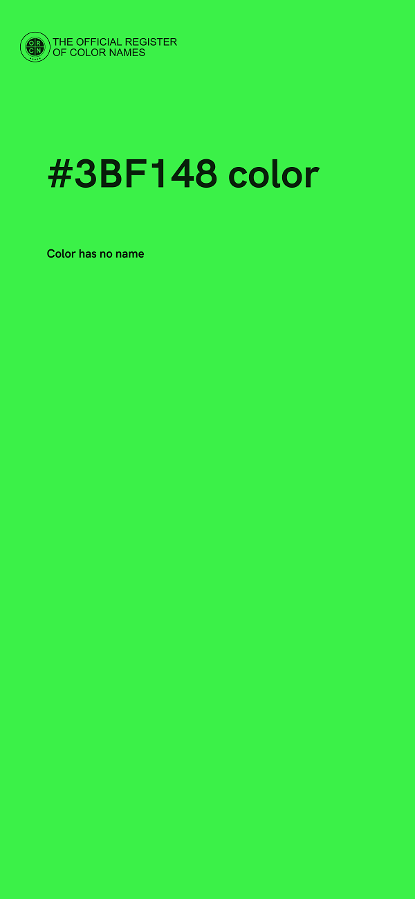 #3BF148 color image