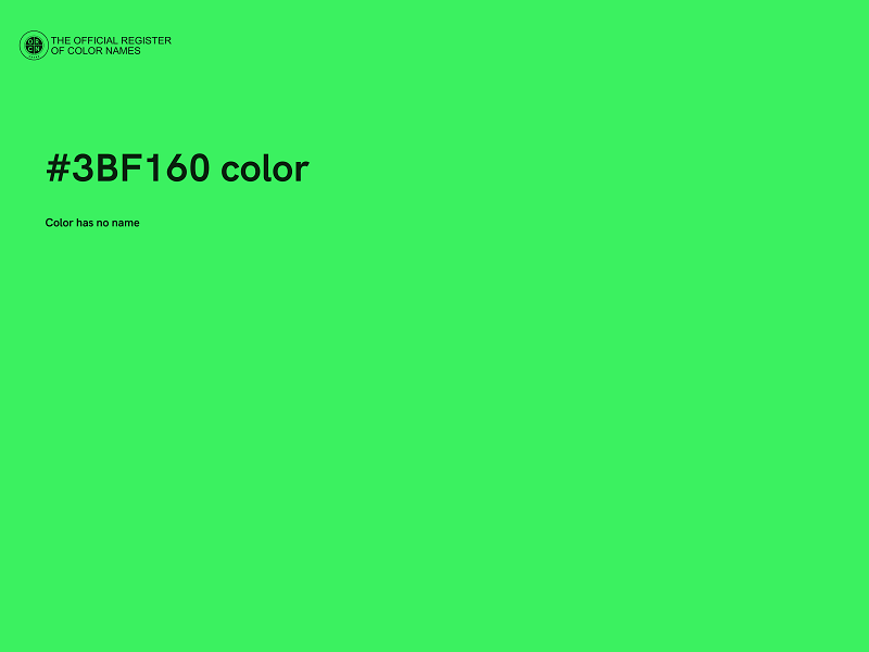 #3BF160 color image