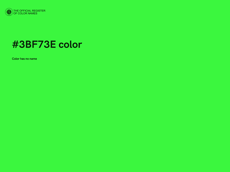 #3BF73E color image
