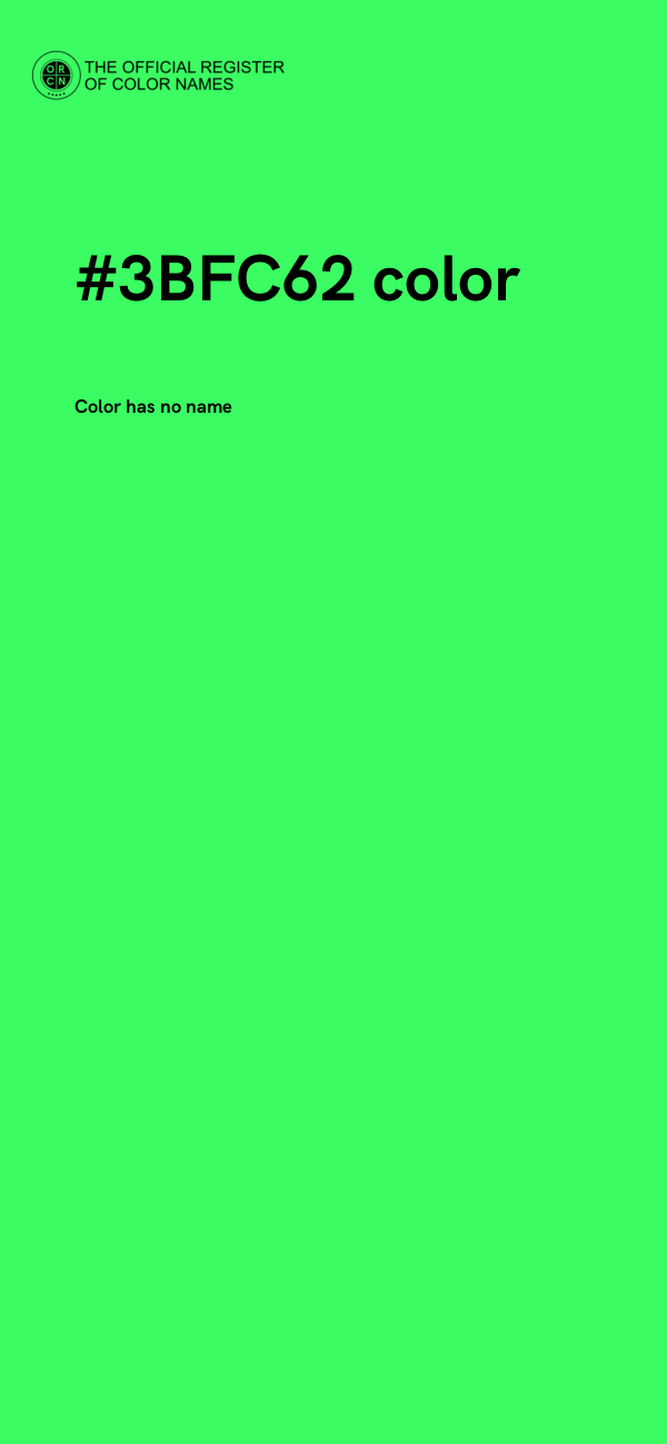 #3BFC62 color image