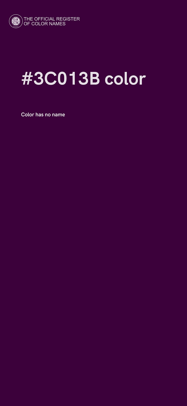 #3C013B color image