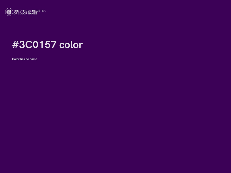 #3C0157 color image