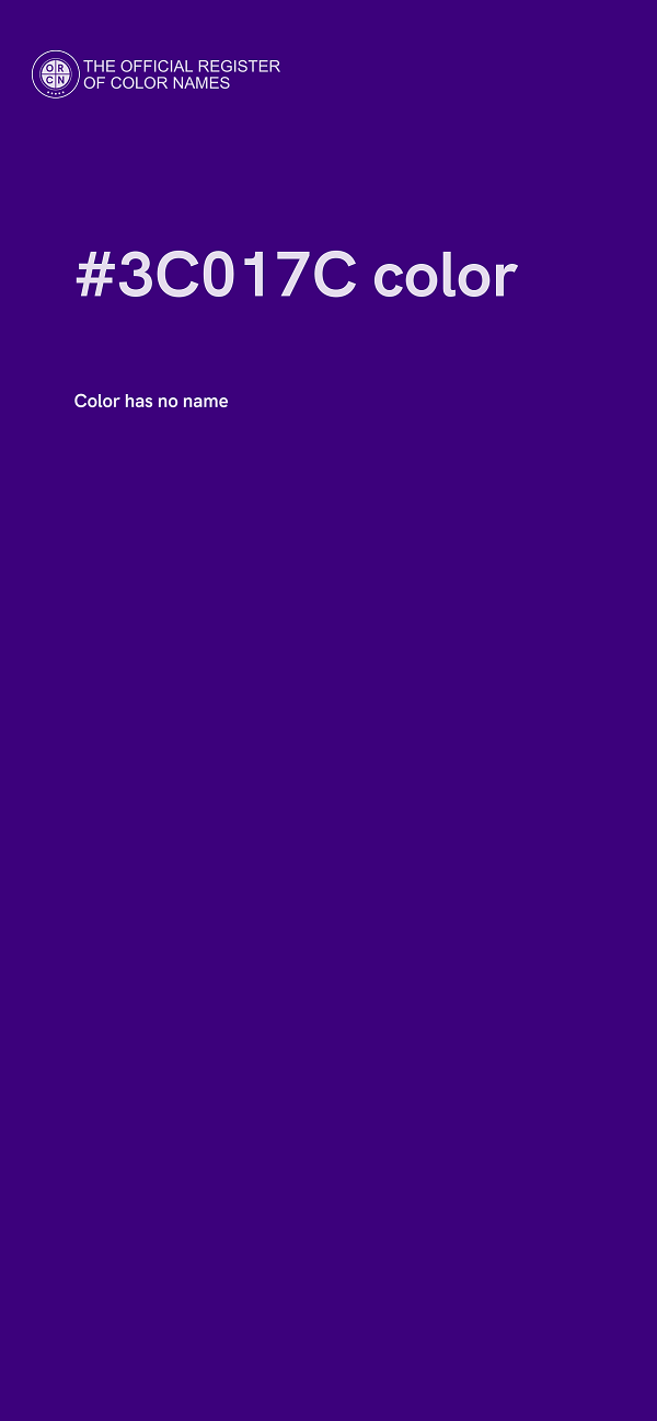 #3C017C color image