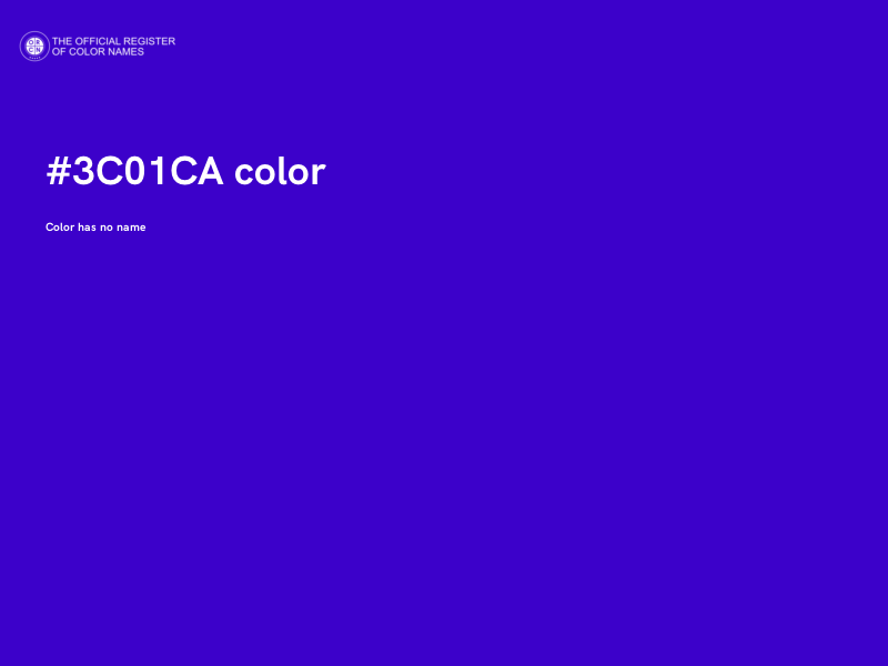 #3C01CA color image