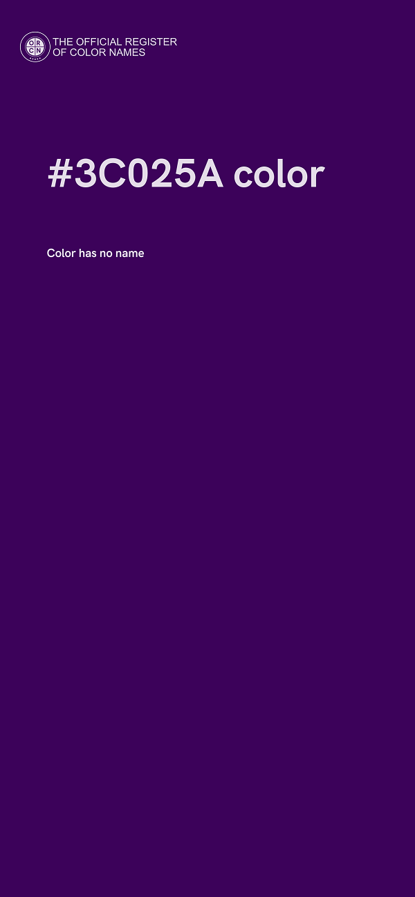 #3C025A color image