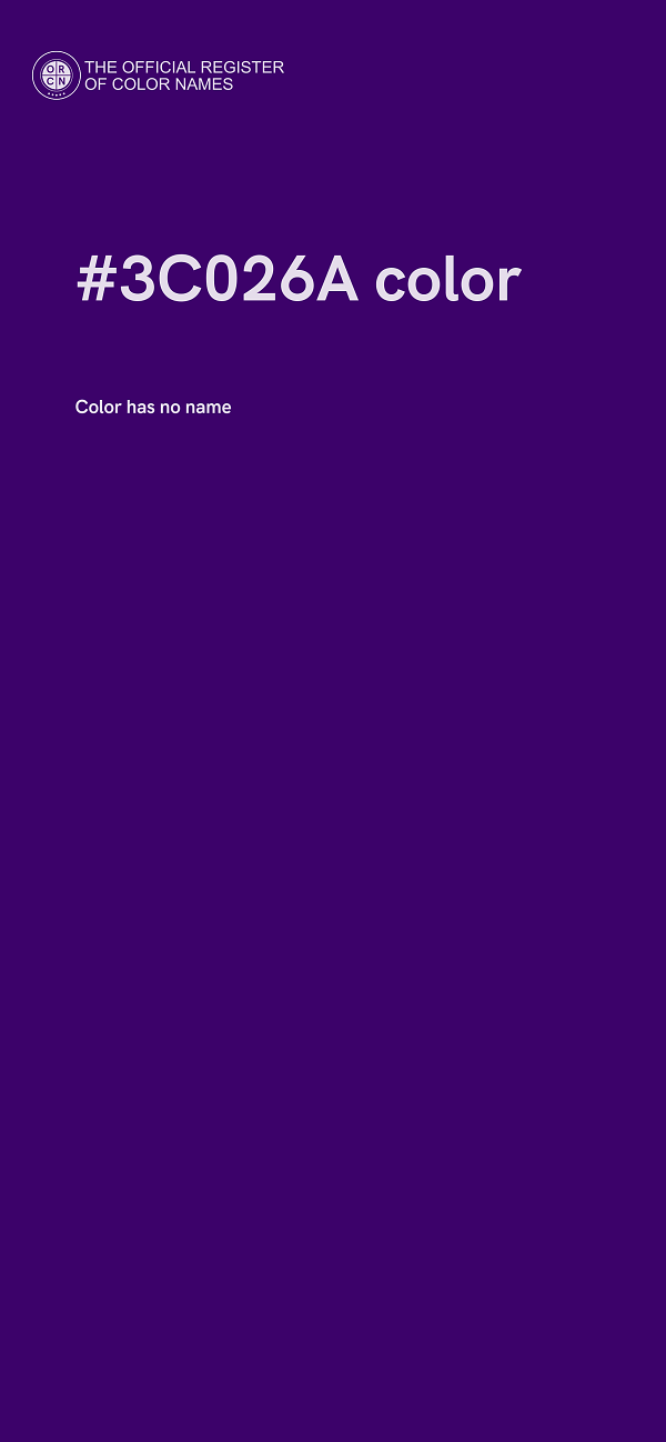 #3C026A color image