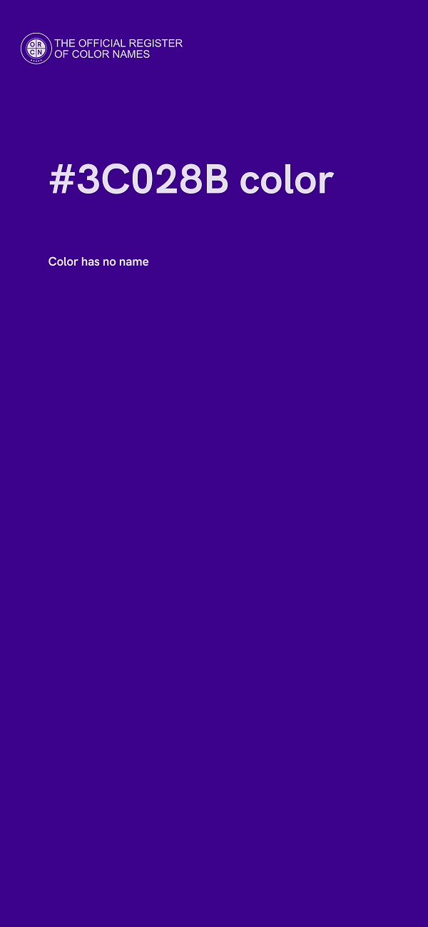 #3C028B color image