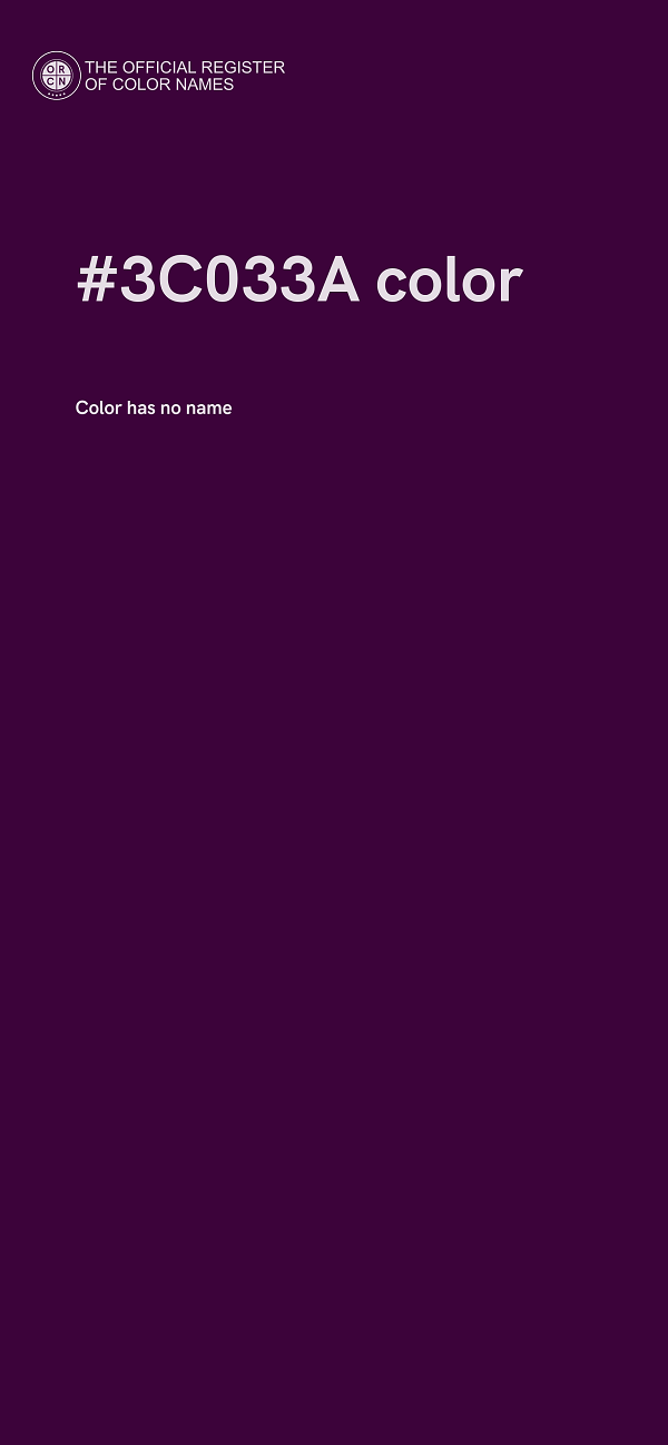 #3C033A color image