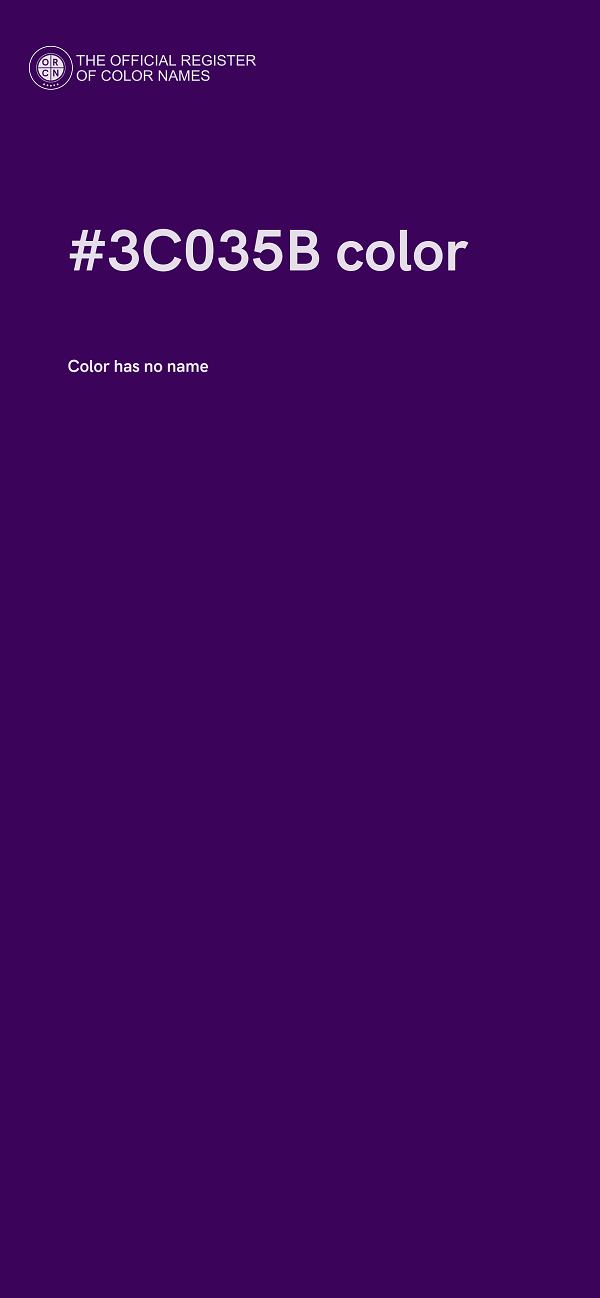 #3C035B color image