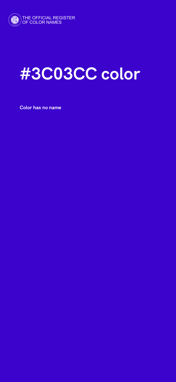 #3C03CC color image
