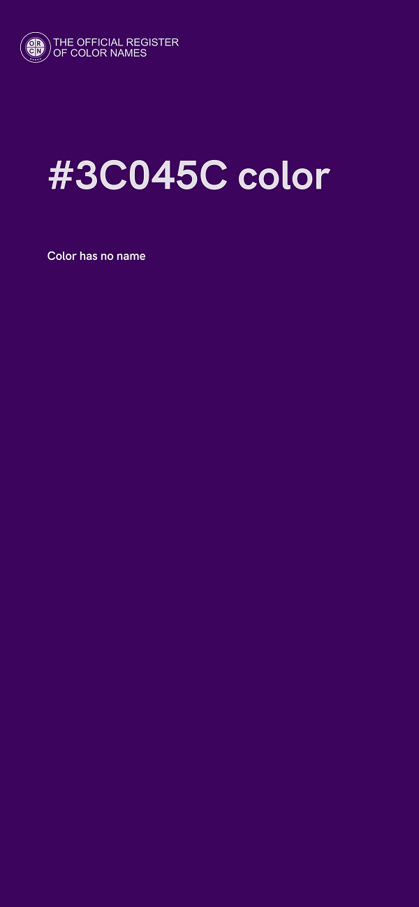 #3C045C color image