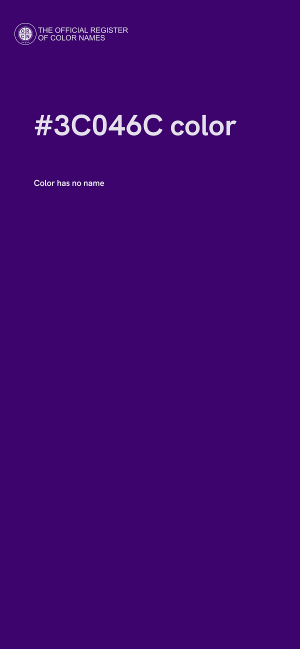 #3C046C color image