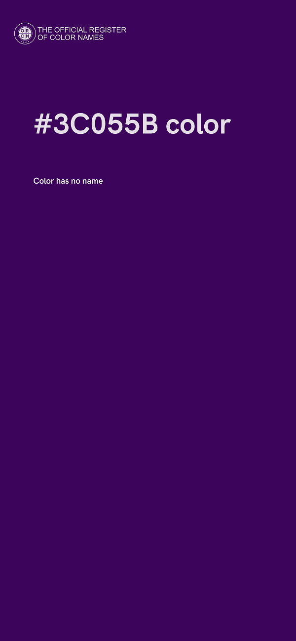 #3C055B color image