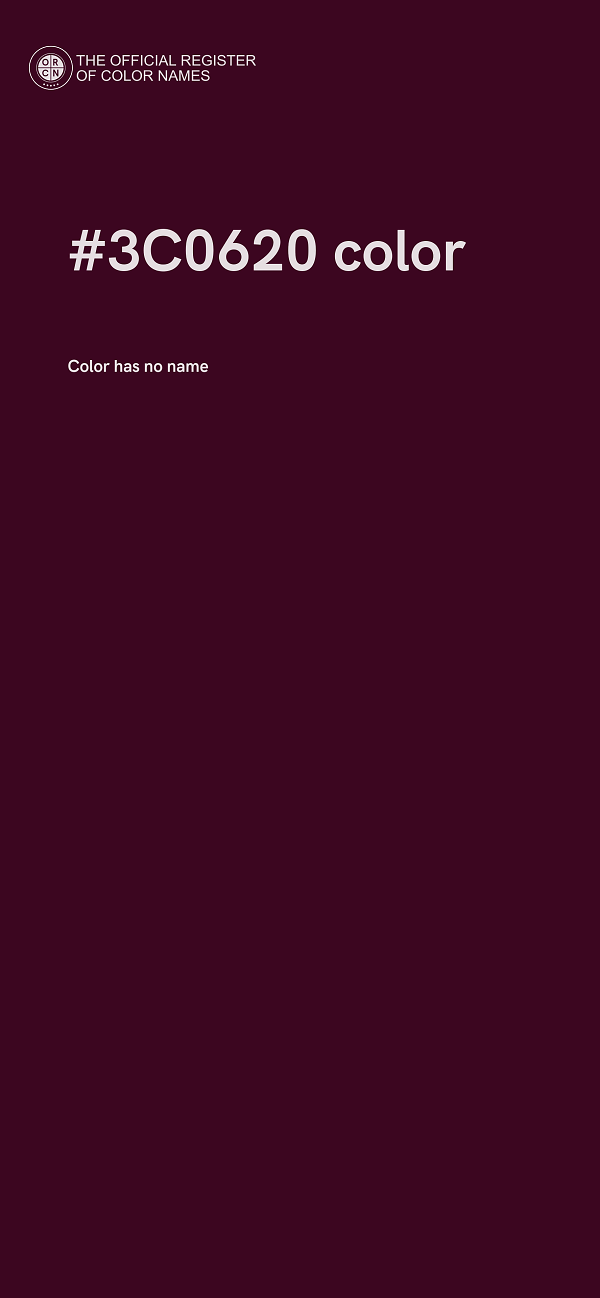 #3C0620 color image